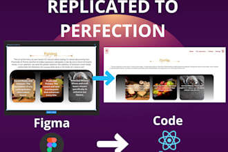 transform figma to high quality react js components