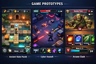 build a pitch ready unity game prototype