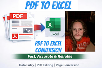 do fast and accurate PDF to excel conversion