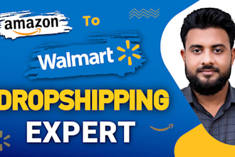 do dropshipping from amazon to walmart, winning products research and listing
