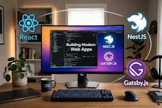 be your full stack developer java spring react node