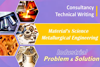 do metallurgy, material science and industrial engineering projects
