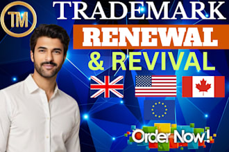 uspto trademark renewal, sou, extension revival, office act