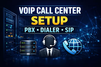 do call center 3cx setup sip trunk inbound outbound call