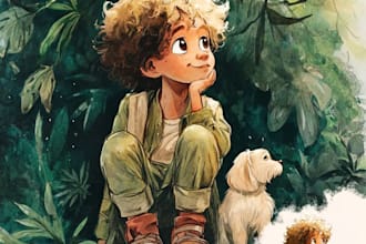 children book illustration and children book illustration