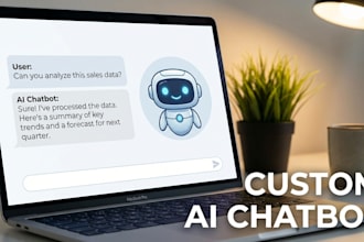 build a custom ai chatbot with langchain and your data