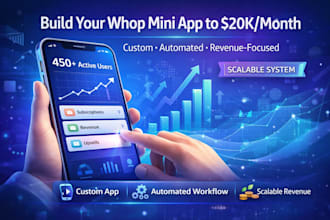 build whop app mini app, whop app custom whop app business to make 20k monthly