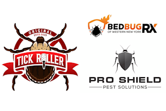 design terminator theme pest control company logo