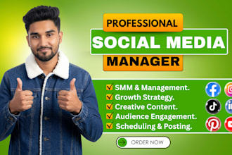 be your social media booster and organic growth expert