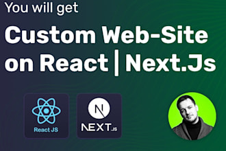 develop a custom built premium web site or landing page