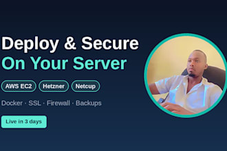 deploy your lovable, bolt or replit app on vps or aws with docker and ssl