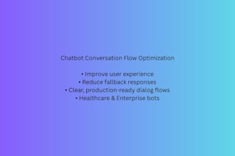 review and optimize your conversational flow