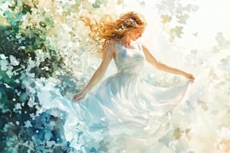 make artistic oil painting on oil canvas