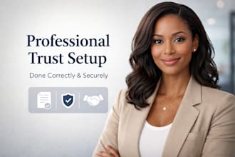 set up trust document asset protection pour over will family trust amendment