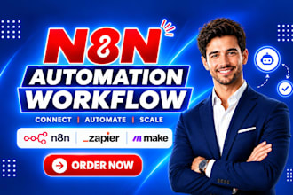 build n8n automation, ai automation with n8n workflow, and workflow automation