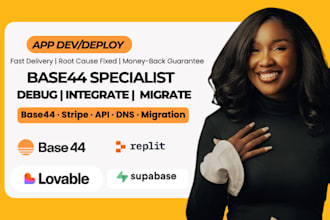 base44 bug fixing base44 expert base44 integrations base44 migration wordpress