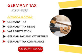 professional german tax and vat services,  bookkeeping, tax returns, compliance