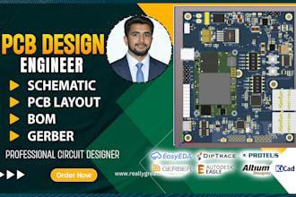 design professional pcb and iot hardware from schematic to production
