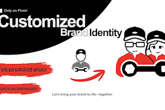 craft your visual identity, brand guidelines and business brandbook