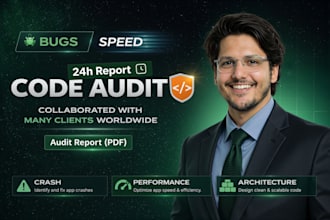 audit your source code for bugs, performance, and security