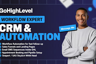 be gohighlevel workflow automation expert go high level CRM email campaign