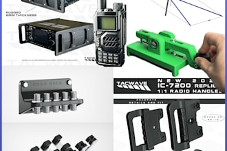 design hamradio products in cad