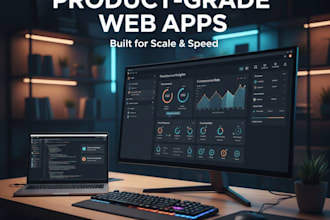 build a product grade website or custom web app fast