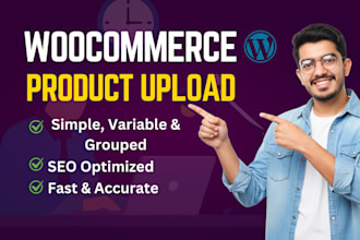do woocommerce product upload with variations professionally