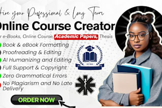 create medical online course, nursing, ppt slides, and convert course to ebook