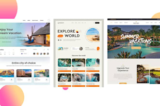 do a professional vacation rental website for airbnb