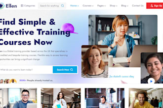 design online tutoring website language instructor online coaching website
