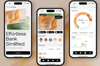develop fintech app, payment app, crypto app, wallet app, loan app, bank app