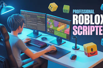 be your roblox scripter, do custom systems, mechanics, professional lua scripter
