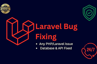 fix laravel bugs, errors, and website issues quickly
