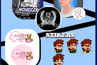 emotes and icons for streamers or gifts