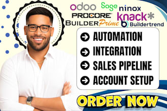 do sage construction odoo website buildertrend ninox builder prime procore crm