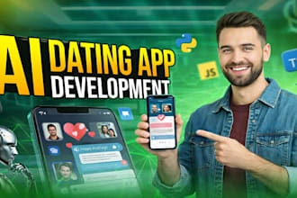 do ai mobile app development ai chatbot ai website ai saas ai dating app