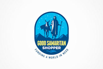 be create best christian ministry or modern church logo design