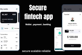 build a secure fintech app for payments, wallets and transactions