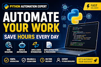 automate tasks and build custom python scripts