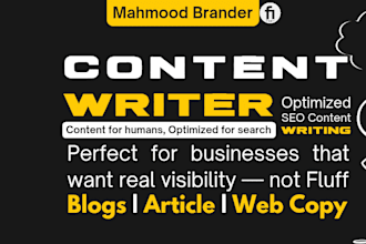 seo content writer who writes for people and search engines