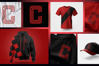 design a sporty logo for clothing or streetwear brands