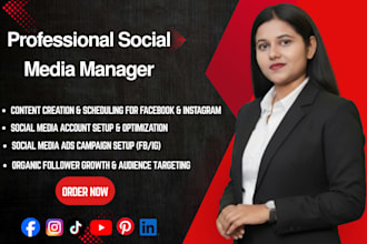 create and setup all social media accounts
