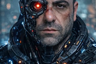 do cinematic ai portraits from your photos