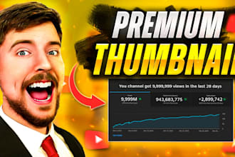 design a viral mrbeast style youtube thumbnail