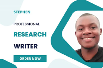 be your authentic scientific researcher and writer