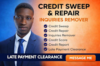 design a professional credit repair website with automation