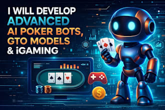 develop advanced ai poker bots gto models real time poker tools