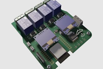 design automotive and industrial pcb with can bus, power, and noise immunity