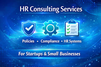 be your HR consultant for startups and small businesses
